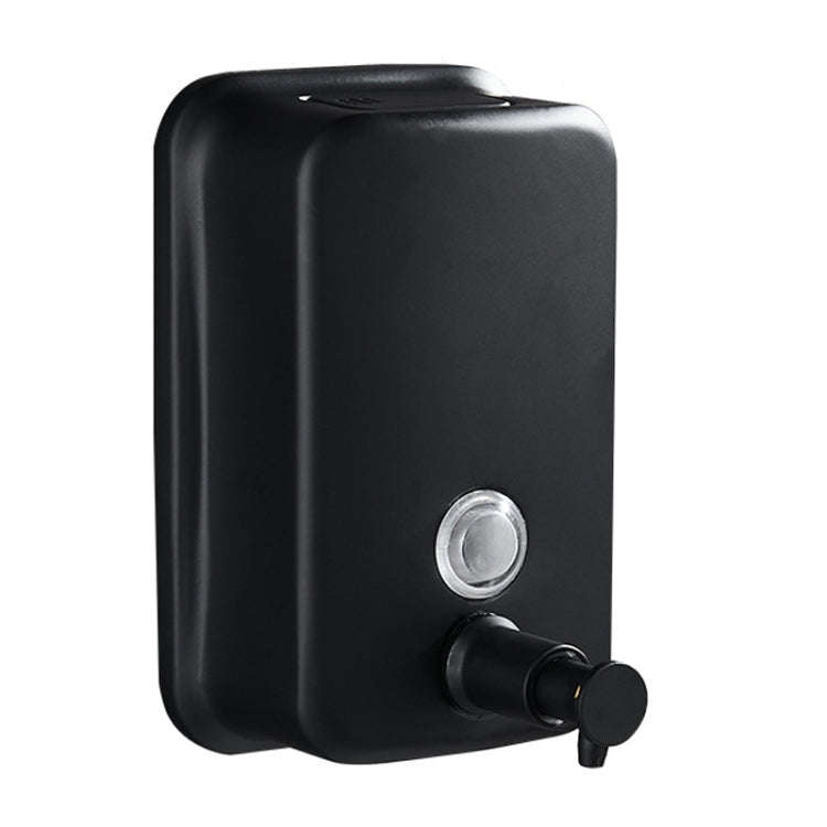 304 Stainless Steel Bathroom Soap Dispenser Simple Hotel Home Wall Mounted Manual Shower Fluid Bo...