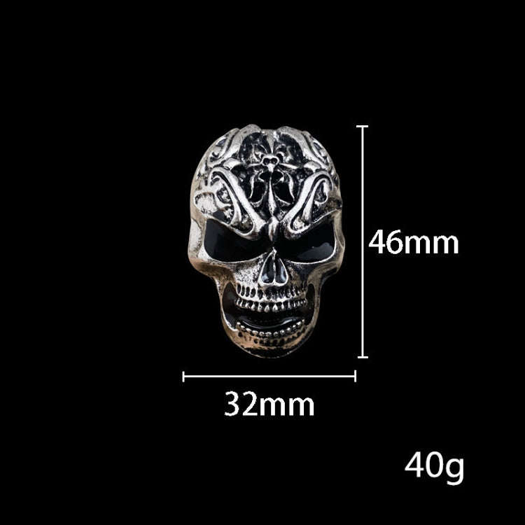 Retro Skull Car Aromatherapy Air Conditioner Air Outlet Clip(Photo Color)