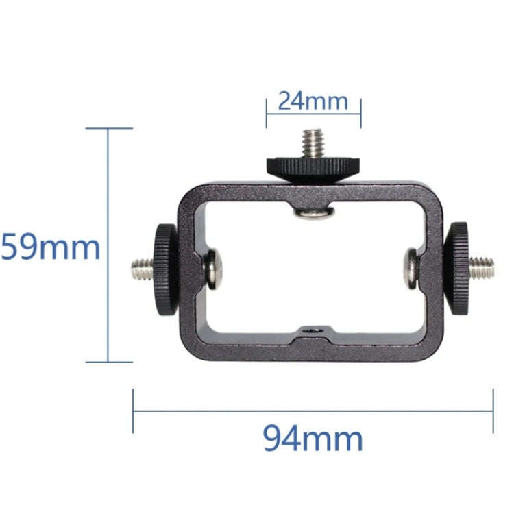 Multi-Device Tripod Mount Adapter Live Broadcast Bracket Mobile Phone Clip Holder(Triple Head Cir...