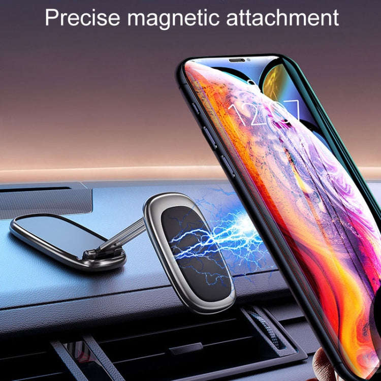 Magnetic Car Phone Holder Automobile Rotatable Multifunctional Folding Stands, Model: Q43