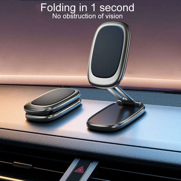 Magnetic Car Phone Holder Automobile Rotatable Multifunctional Folding Stands, Model: Q43