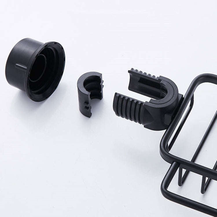 Kitchen Faucet Shelf No-Punch Sink Rag Drainage Basket Sponge Drainage Storage Rack, Style: A Silver
