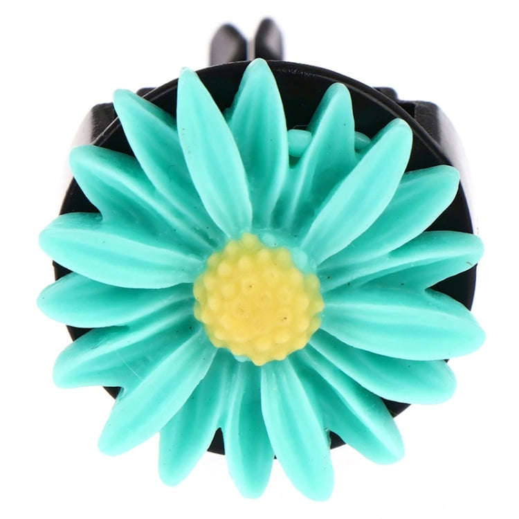 Colorful Resin Daisy Car Air Vent Aromatherapy Decorative Clip, Color: Blue