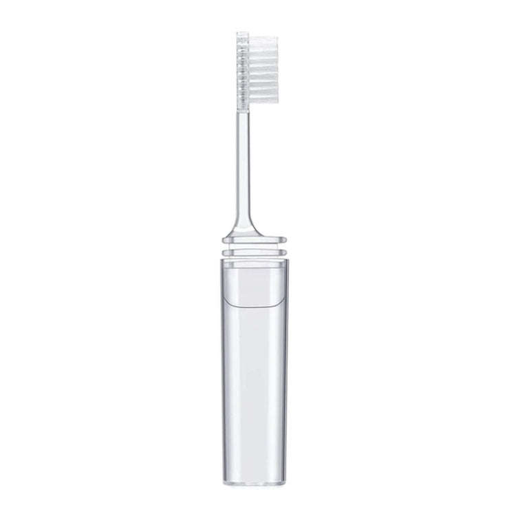 Foldable Toothbrush Set For Traveling Business Portable Hotel Transparent Storage Toothbrush, Pac...