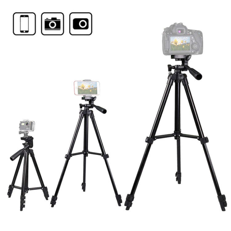 Portable Aluminum DSLR Camera Live Tripod Photography Retractable Landing Bracket, Specification:...