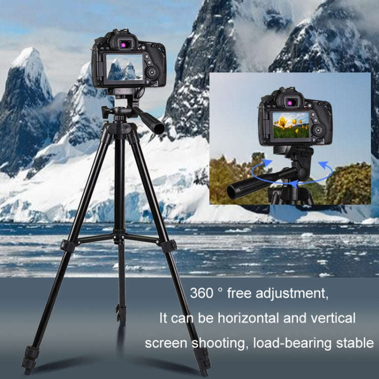 Portable Aluminum DSLR Camera Live Tripod Photography Retractable Landing Bracket, Specification:...