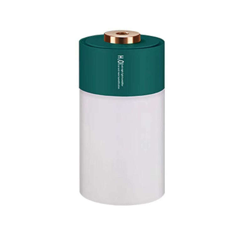 USB Colorful Cup Humidifier Home Car Ambient Light Desktop Air Purifier(Green)