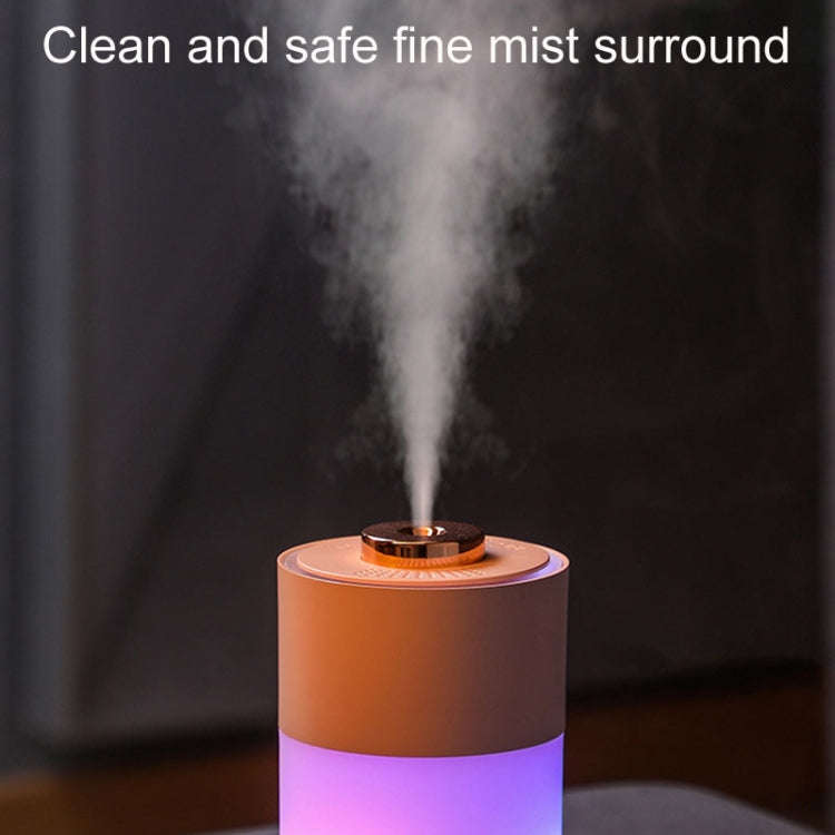 USB Colorful Cup Humidifier Home Car Ambient Light Desktop Air Purifier(Green)