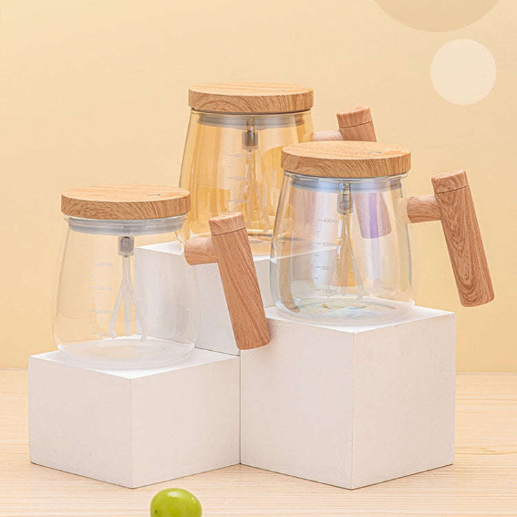400ml Automatic Stirring Mug Maple Electric Coffee Cup, Style: Rechargeable Champagne Gold Cup
