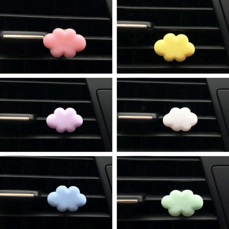 Resin Cartoon Cloud Car Air Outlet Decorative Clip(Random Color Delivery)