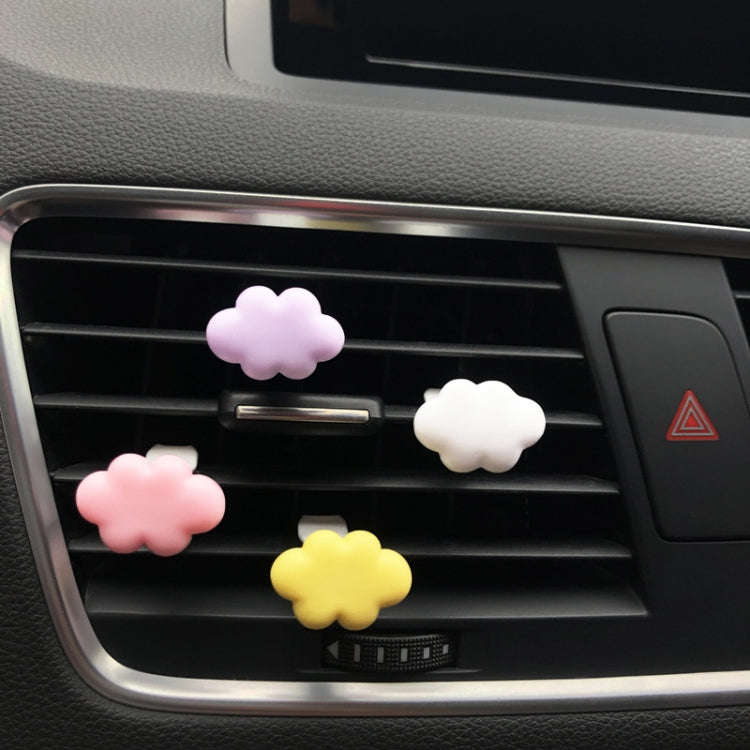 Resin Cartoon Cloud Car Air Outlet Decorative Clip(Random Color Delivery)