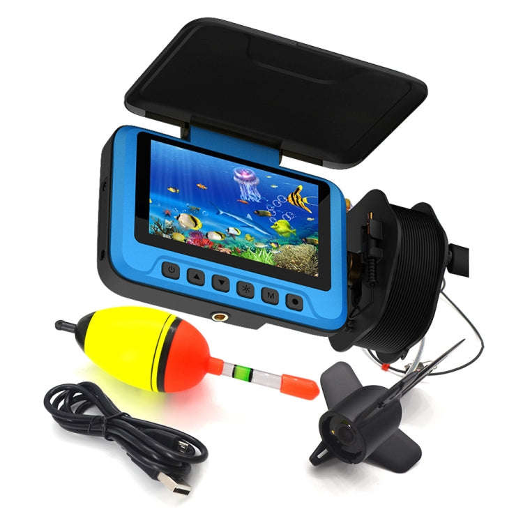 FDV3000 Fish Finder Camera Underwater Monitoring Fishing Sonar Sensor 4.3 Inch Display LED Digita...