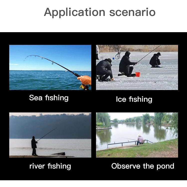 FDV3000 Fish Finder Camera Underwater Monitoring Fishing Sonar Sensor 4.3 Inch Display LED Digita...