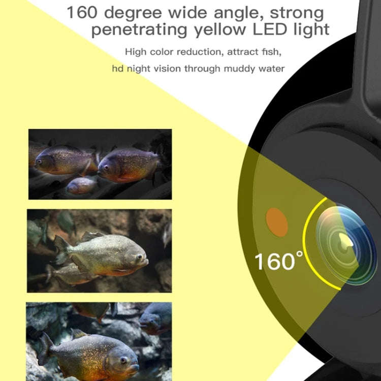 FDV3000 Fish Finder Camera Underwater Monitoring Fishing Sonar Sensor 4.3 Inch Display LED Digita...