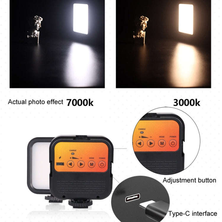 Portable Phone Desktop Live Fill Light Mini Pocket Light Shooting Camera Fill Lamp, Style: Flagsh...