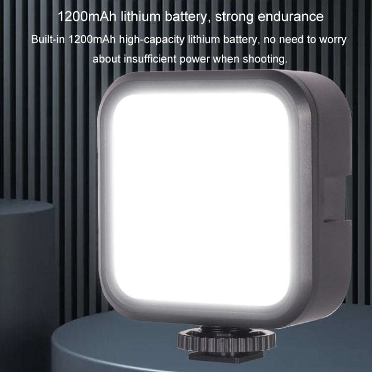 Portable Phone Desktop Live Fill Light Mini Pocket Light Shooting Camera Fill Lamp, Style: Standa...