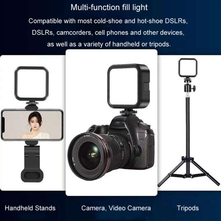 Portable Phone Desktop Live Fill Light Mini Pocket Light Shooting Camera Fill Lamp, Style: Flagsh...
