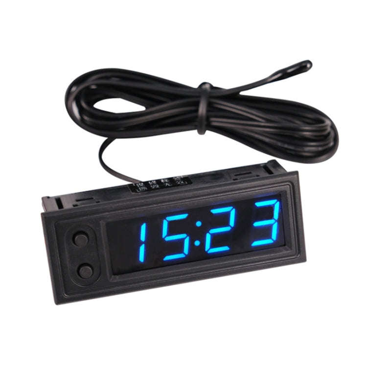 5V/12V WIFI Network Automatic Time Synchronization Digital Electronic Clock Module, Color: Blue