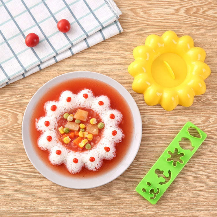 4pcs/Set Rabbit Dolphin Rice Sushi DIY Mold