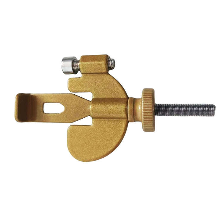 Household Anti-Theft Door Stopper Portable Anti-Pervert Device, Color: Adjustable Gold