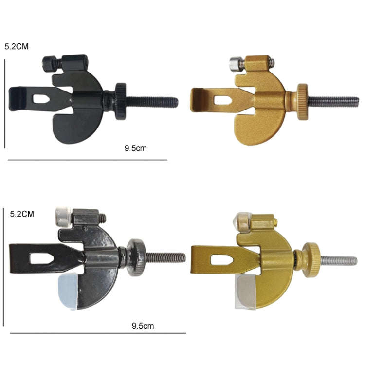 Household Anti-Theft Door Stopper Portable Anti-Pervert Device, Color: Adjustable Gold With Cover