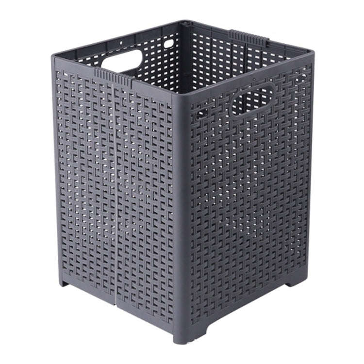 Foldable Dirty Clothes Basket Wall Mounted Bathroom Dirty Clothes Storage Frame Plastic Laundry B...