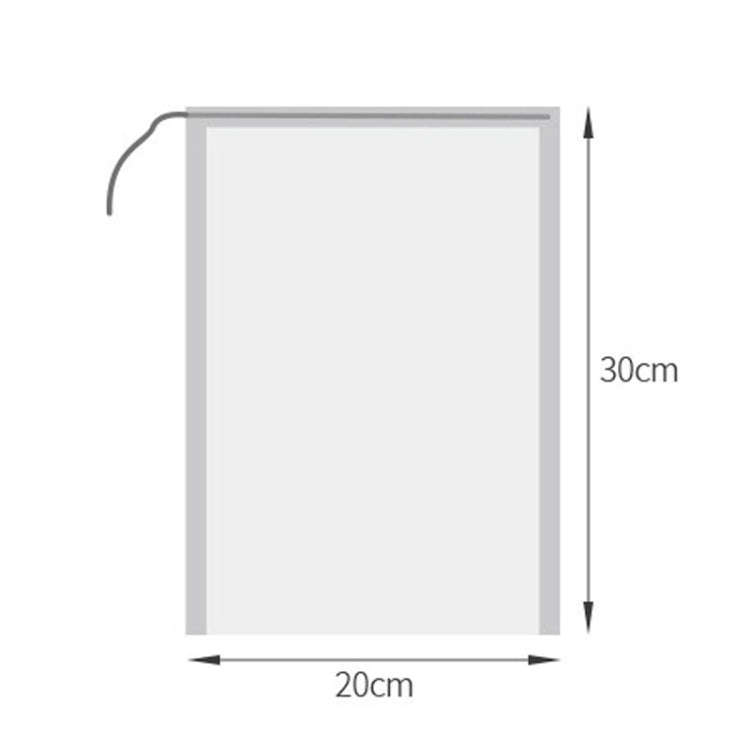 2pcs /Pack Household Soymilk Dregs Filter Bag Juice Filter Mesh Pouch, Specification: 80 Mesh