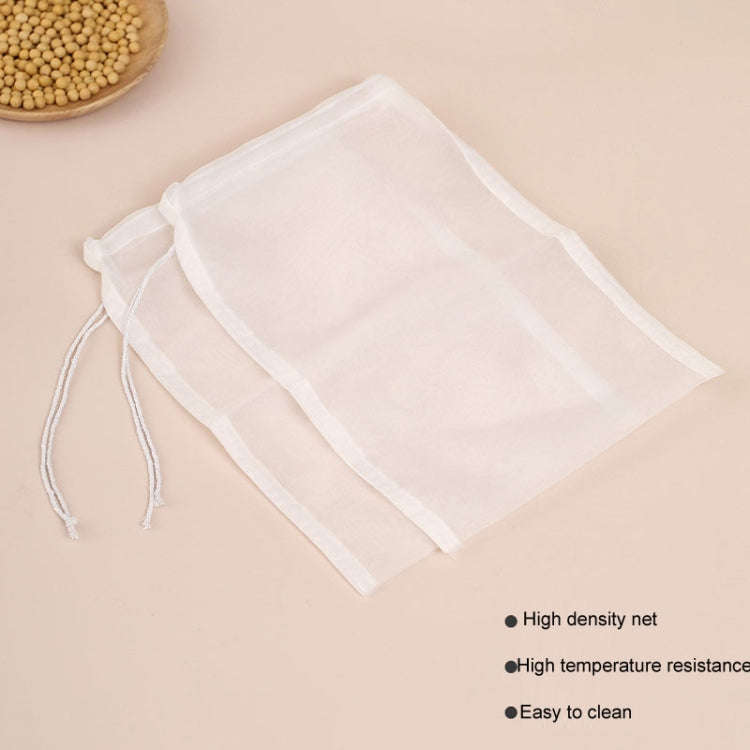 2pcs /Pack Household Soymilk Dregs Filter Bag Juice Filter Mesh Pouch, Specification: 80 Mesh