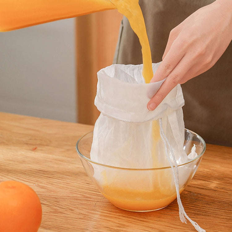 2pcs /Pack Household Soymilk Dregs Filter Bag Juice Filter Mesh Pouch, Specification: 80 Mesh
