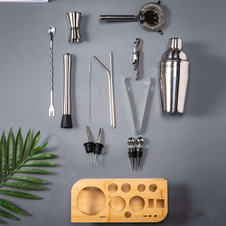 550ml 15 In 1 Stainless Steel Bartending Set Cocktail Shaker Bar Bartending Tools