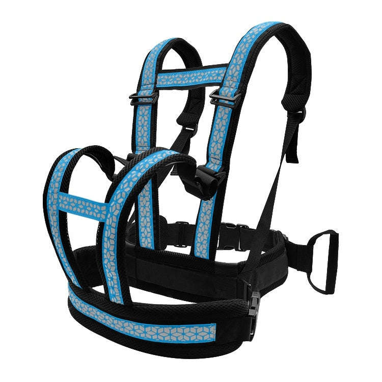 Motorcycle Anti-Fall Children Strap Riding Safety Harness, Color: Light Blue