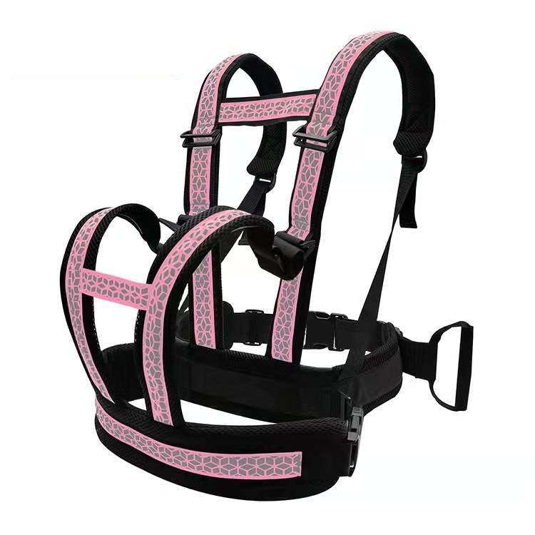 Motorcycle Anti-Fall Children Strap Riding Safety Harness, Color: Pink