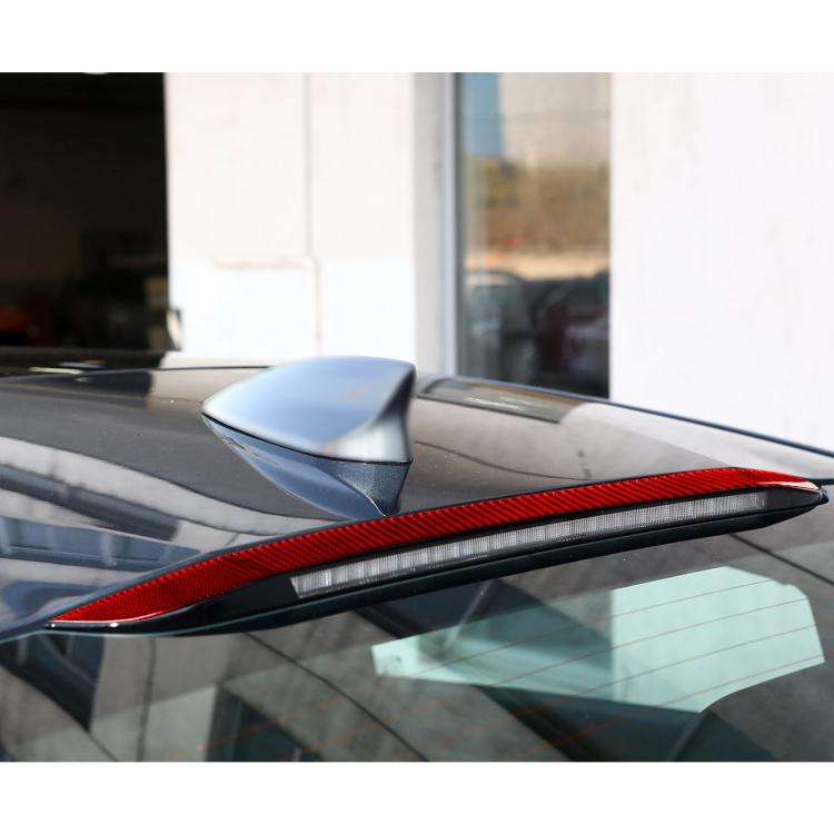 For Chevrolet Malibu 2016-2024 Left-hand Driving Headlight Decorative Sticker(Red)