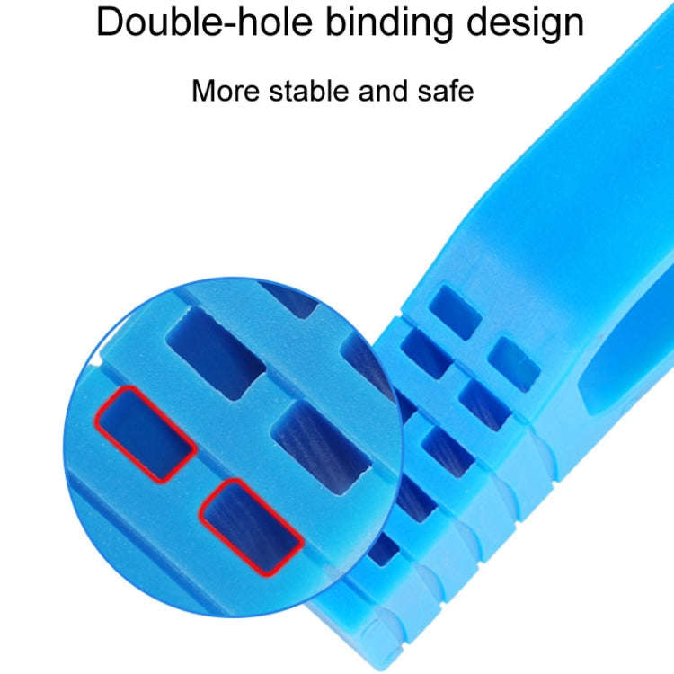 ENLEE E-6435469 1pair Bicycle Chain Guard Mountain Road Bike Chapter Protector(Blue)