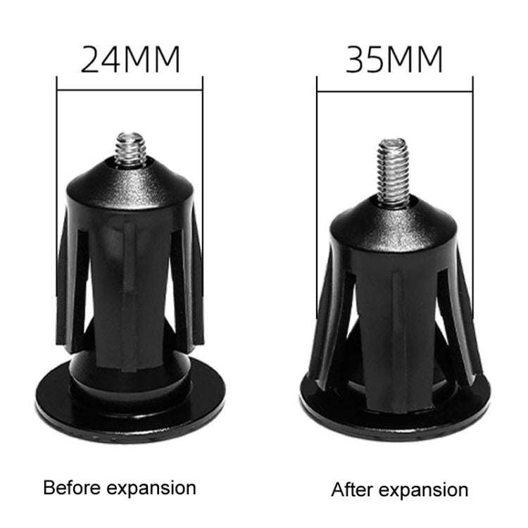 ENLEE BD40 1pair Mountain Bike Aluminum Expandable Handlebar Plugs Bicycle Grip Blocker Accessori...