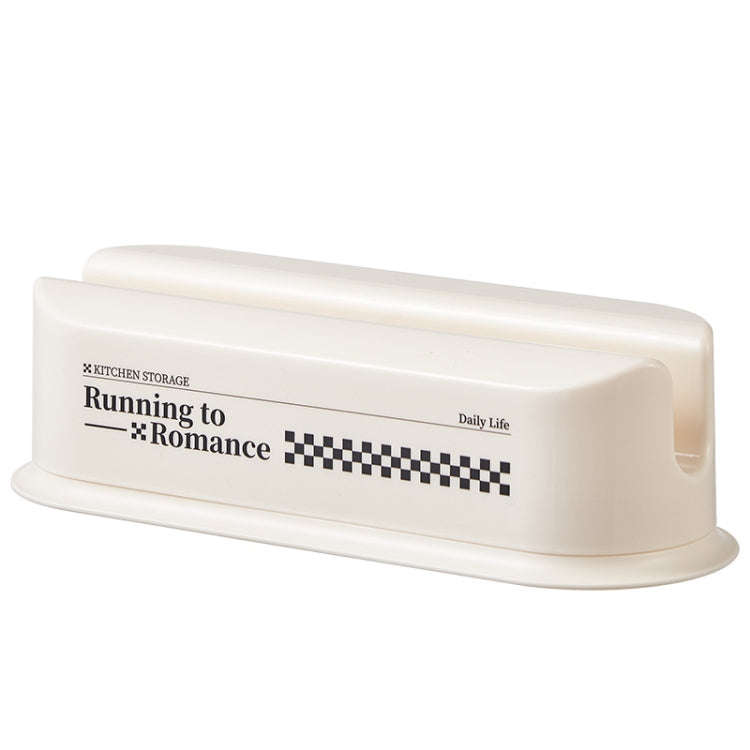 Cream Style Kitchen Storage Rack Knife Holder Chopping Board, Spec: Pot Lid Rack