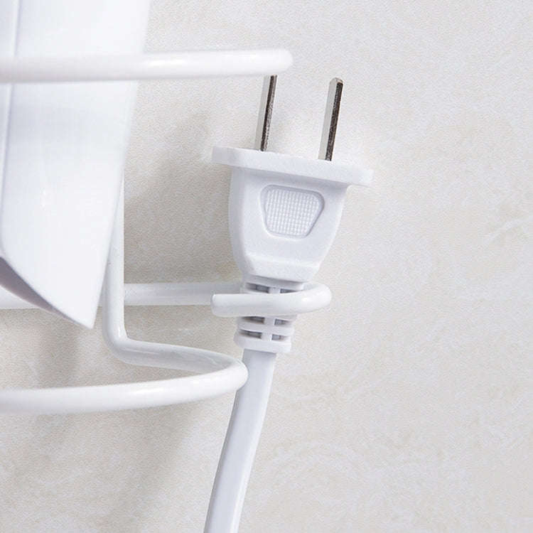 No-Punch Wall Mount Hair Dryer Bracket Bathroom Shelf(Black)
