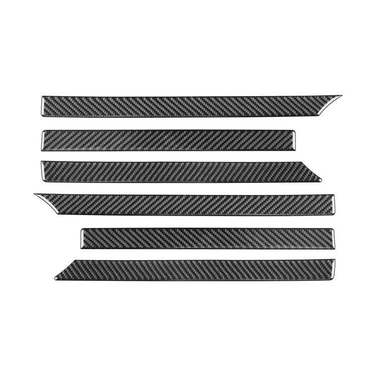 For Mercedes-Benz G-Class W463 6pcs /Set Grille Decorative Sticker(Black)