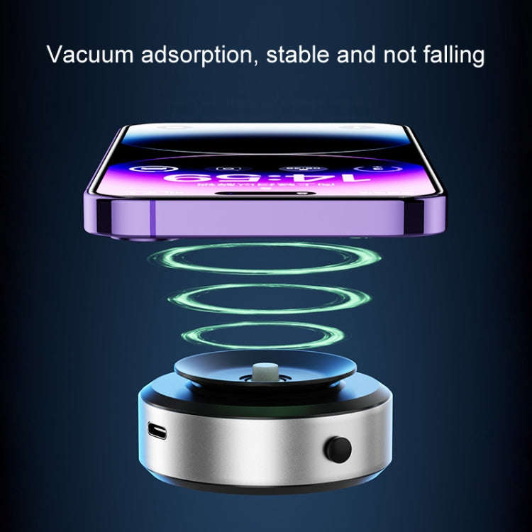 Magsafe Electric Suction Cup Magnetic Mobile Phone Car Navigation Holder(Black)