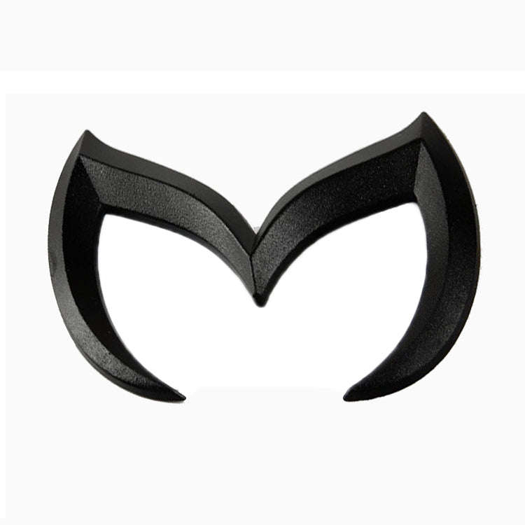 Bat Logo Car Scratch 3D Modified Rear Car Sticker(Black)