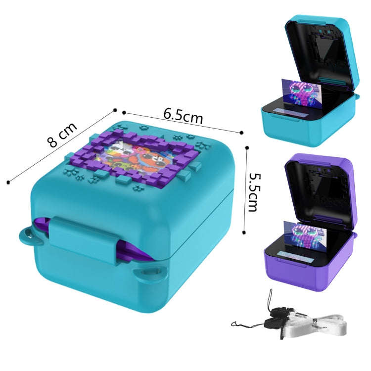 For Bitzee Pet Machine Silicone Anti-Shock And Anti-Fall Protective Cover All-Inclusive Case(Green)