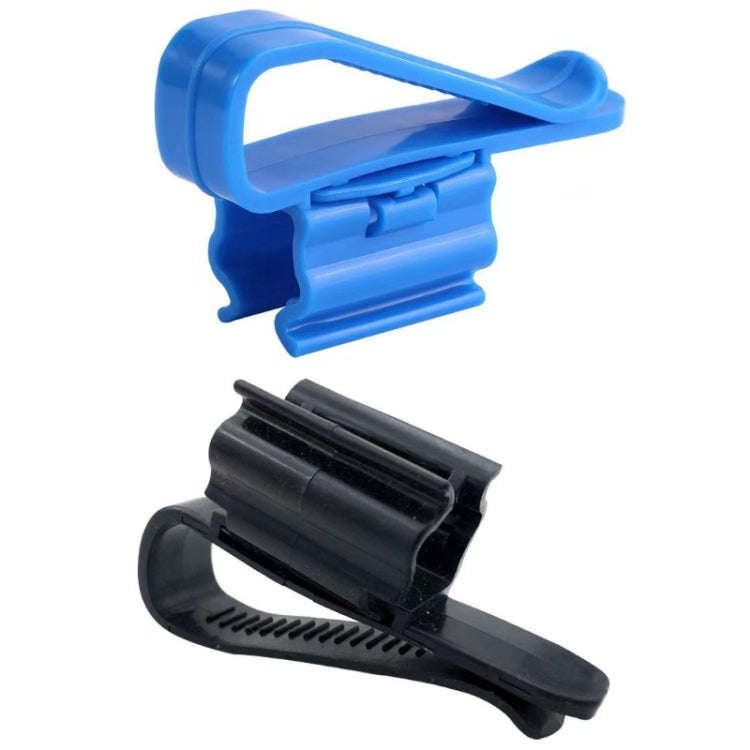 5pcs Multifunctional Fish Tank Aquarium Water Pipe Fixing Clip(Blue)