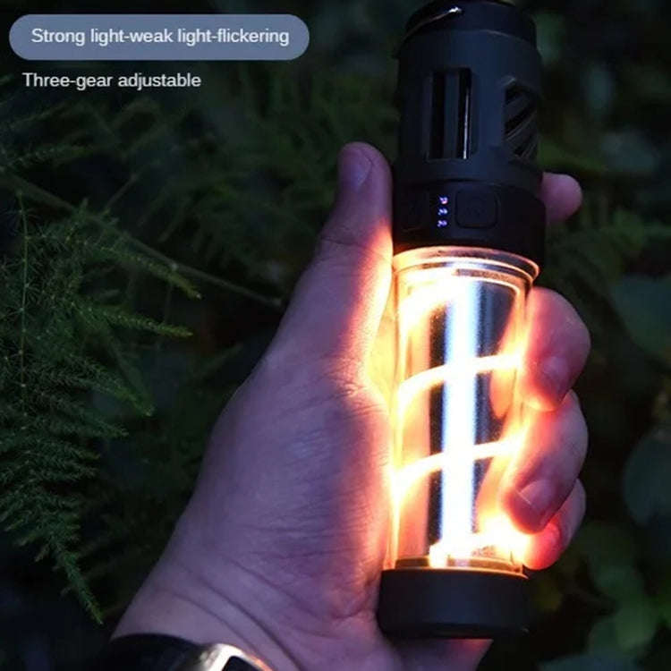 4 In 1 Outdoor Multi-function Flashlight Ambient Light Mosquito Repellent Lamp, Spec: Tripod Version