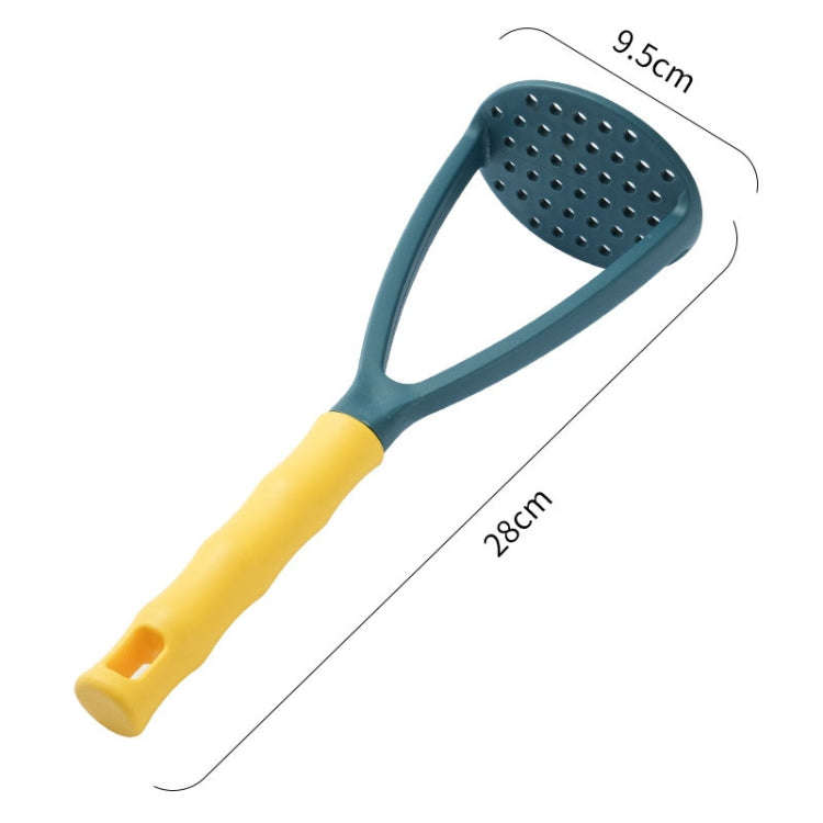 Household Potato Masher Baby Supplementary Food Tools Potato Presser(Coffee)