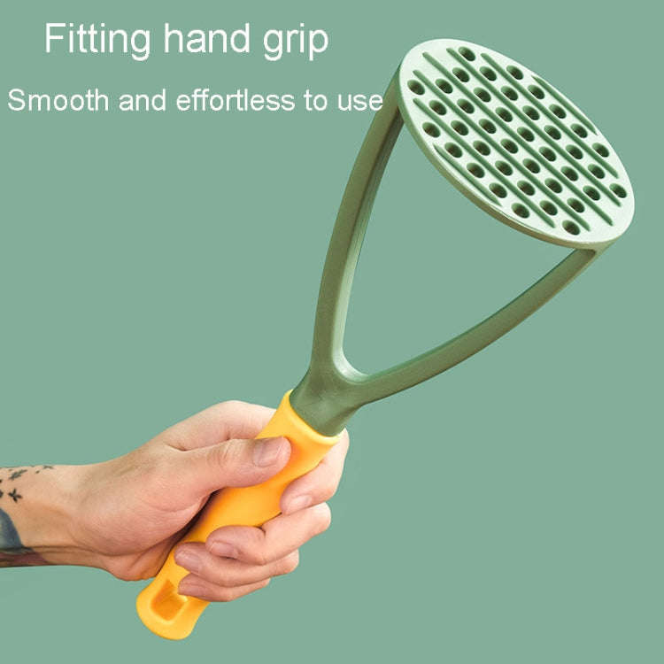 Household Potato Masher Baby Supplementary Food Tools Potato Presser(Coffee)