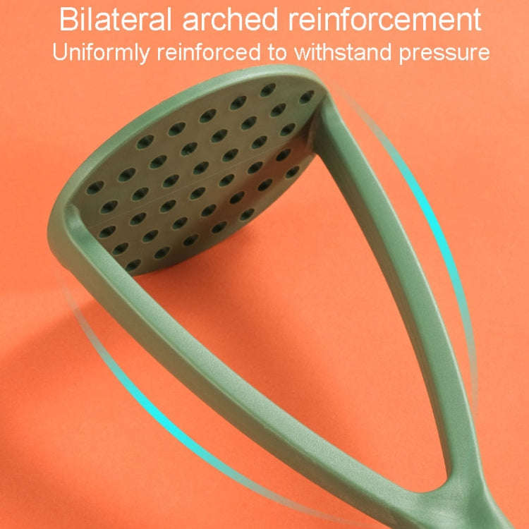 Household Potato Masher Baby Supplementary Food Tools Potato Presser(Green)