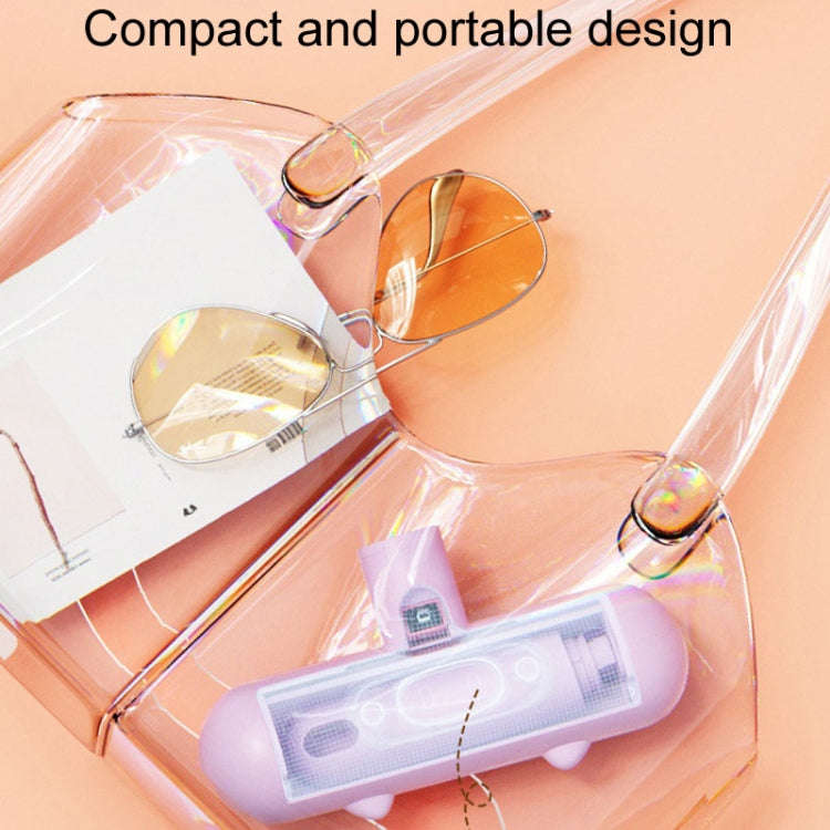 Portable Washable Roller Hair Sticker Pig Shape Pet Static Hair Remover(Pink)