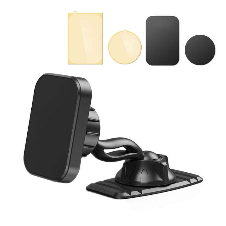Double-headed 360 Degree Car Magnetic Mobile Phone Navigation Holder(Black)