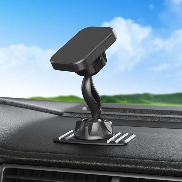 Double-headed 360 Degree Car Magnetic Mobile Phone Navigation Holder(Red)