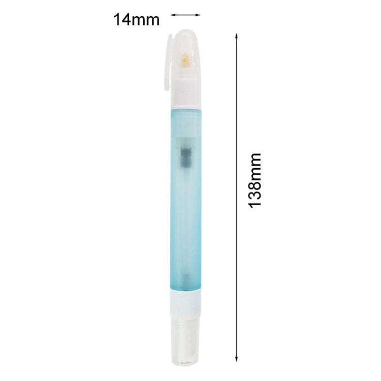 Alcohol Pen Touchless Elevator Push Epidemic Stick Spray Pen(White)